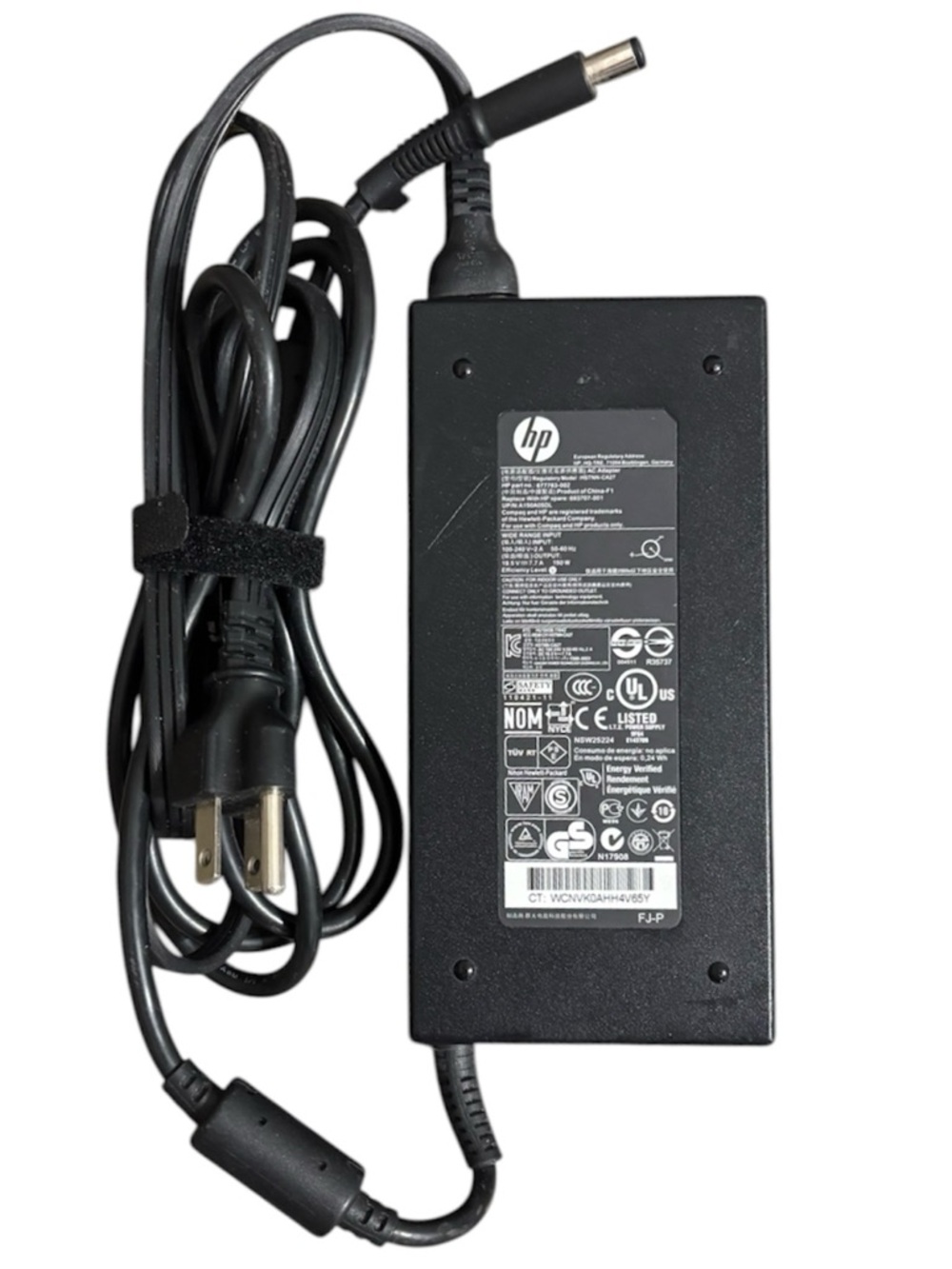 Genuine HP 150W AC Adapter Charger HSTNN-CA27 693707-001 Slim Laptop Power Cord